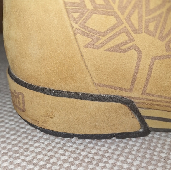 Timberland Men's Tan Hiking Boots In A Size 7M. Wotk, Hiking, Camping, Outdoor. - Picture 12 of 13